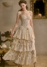 Romantic Lace Skirt for Elegant Evenings and Moonlit Nights