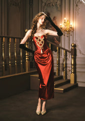 Romantic Heart-Shaped Corset Dress for Sculpted Evening Glamour