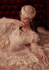 Seraphina Fairy Tale Dress with Layered Lace Skirt