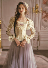 Starlit Castle Corset Top for Enchanted Evening Looks
