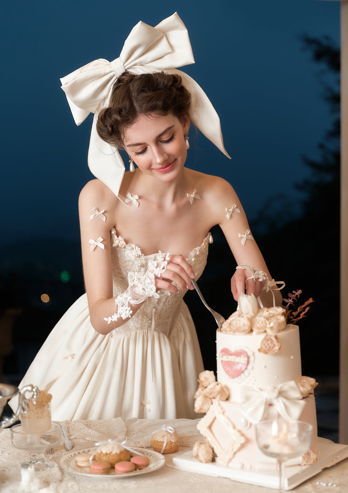 Sweetheart Corset Dress with Puff Skirt for Birthday Dates and Princess Vibes