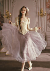 Starlit Castle Corset Top for Enchanted Evening Looks